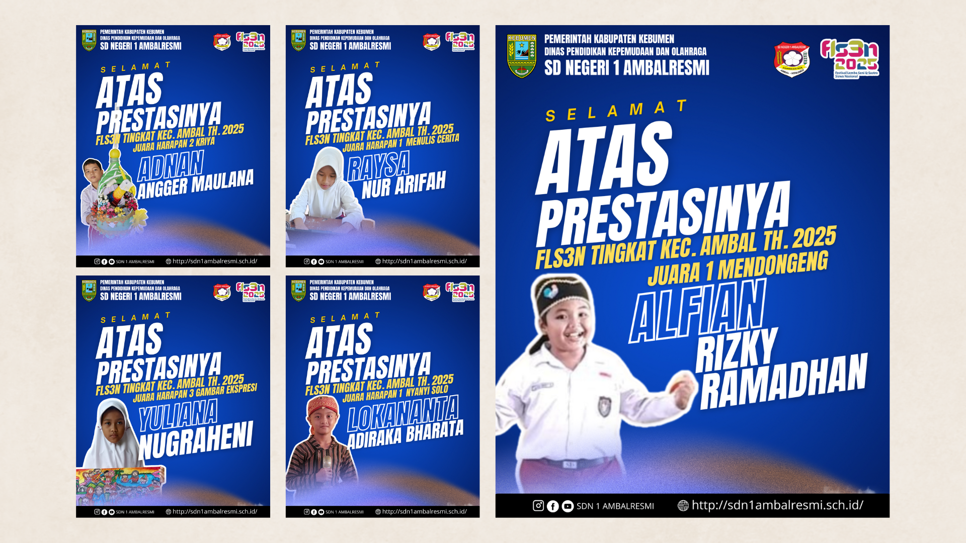 Prestasi Gemilang SDN 1 Ambalresmi di Ajang FLS3N 2025